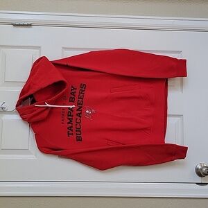 Nike NFL Property of Tampa Bay Buccaneers Red Hoodie Size L